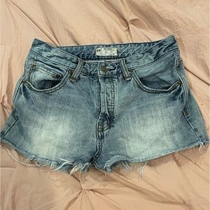 Free People Jean Cutoff Shorts SIZE 4